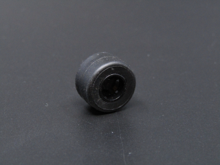 Lego kolo s pneu průměr 9mm - křížový pin malý - černé