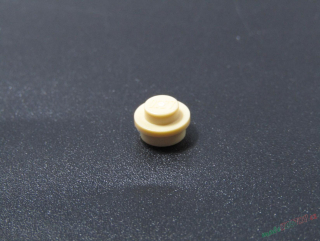 Lego kulatá destička 1x1 béžová