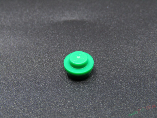 Lego kulatá destička 1x1 - zelená