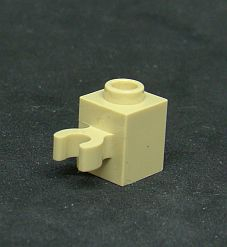 Lego kostička speciální 1x1 béžová