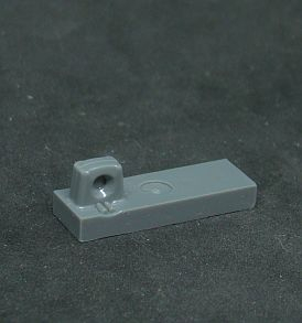 Lego destička speciální 1x3 - tmavě šedá - dark bluish gray