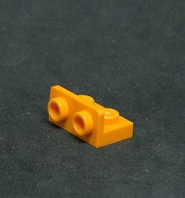 Lego destička 1 x 2 - 1 x 2 Inverted oranžová