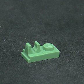 Lego destička speciální 1x2 - pískově zelená - sand green