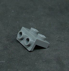 Lego destička 1 x 2 - 1 x 2  tmavě šedá - dark bluish gray