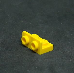 Lego destička 1 x 2 - 1 x 2 Inverted žlutá