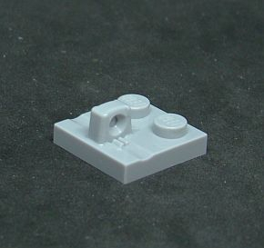 Lego destička speciální 2 x 2 - světle šedá - light bluish gray