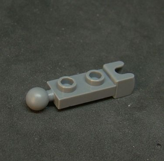 Lego destička speciální 1x2 - tmavě šedá - dark bluish gray