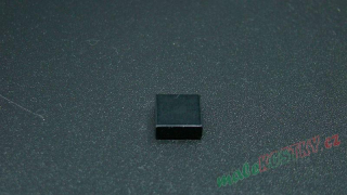 Lego destička hladká 1x1 černá