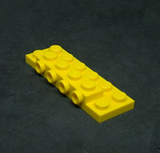 Lego speciální destička s nopy - žlutá