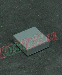 Lego destička hladká 1x1 tmavě šedá - dark bluish gray