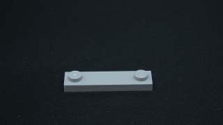 Lego destička speciální s nopy 1x4 - světle šedá - light bluish gray