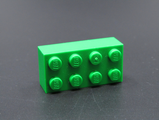 Lego®kostka 2x4 - zelená