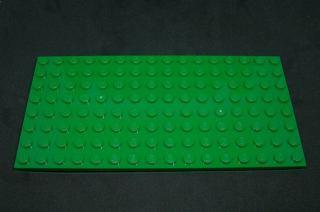 Lego deska 8x16 - zelená 