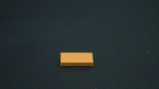 Lego destička hladká 1x2 medium nougat