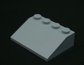 Lego šikmá kostka 33° 3x4 světle šedá - light bluish gray
