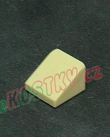 Lego šikmá kostička 1x1 béžová