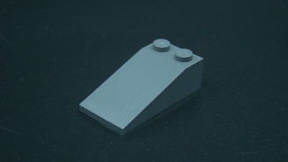 Lego šikmá kostka 18° 4x2 tmavě šedá - dark bluish gray