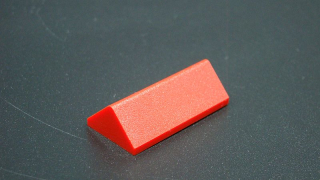 Lego stříška 45° 2x4 - červená