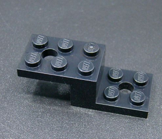 Lego speciální destička 5 x 2 x 1 1/3 - černá