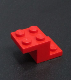 Lego destička speciální 3 x 2 x 1 1/3 - červená
