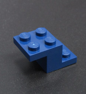 Lego destička speciální 3 x 2 x 1 1/3 - tmavě modrá