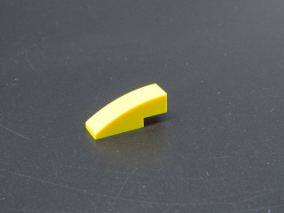 Lego zaoblená kostička 3x1 - žlutá