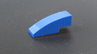Lego zaoblená kostička 3x1 - modrá