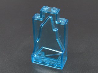 Lego skála - průhledná světle modrá