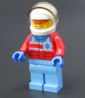Lego figurka - pilot helikoptéry
