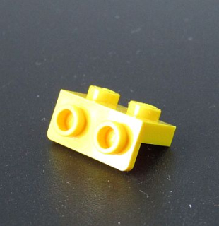 Lego destička 1 x 2 - 1 x 2  žlutá