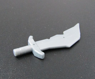 Lego šavle - leskle světle šedá