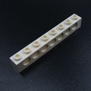 Lego Technic kostička 1x8 bílá