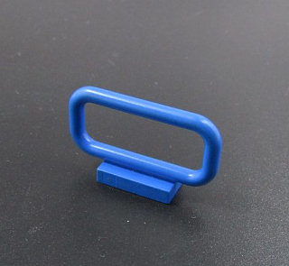 Lego zábradlí 1 x 4 x 2 - modré