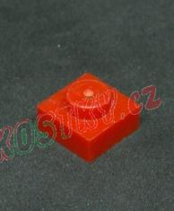Lego destička 1x1 červená 