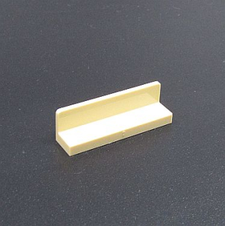 Lego destička - panel speciální 1x4x1 - béžová
