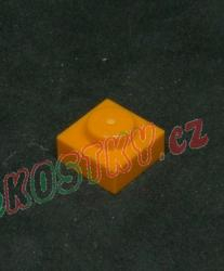 Lego destička 1x1 oranžová