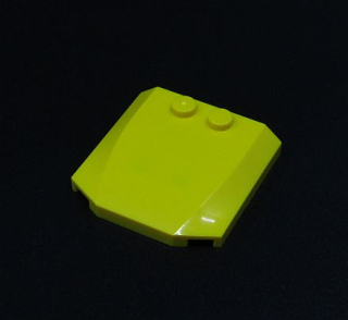 Lego auto střecha-kapota 4x4 - žlutá