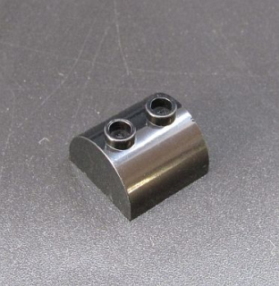 Lego zaoblená kostička 2x2 - černá