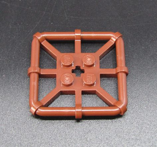 Lego speciální destička čtverec  - reddish brown