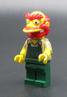 Lego figurka The Simpsons - Groundskeeper Willie