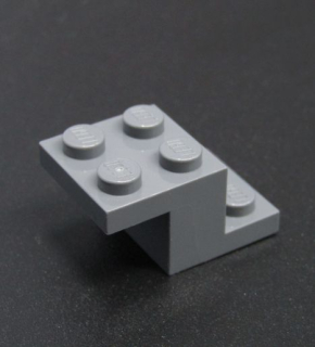 Lego destička speciální 3 x 2 x 1 1/3 - tmavě šedá - dark bluish gray