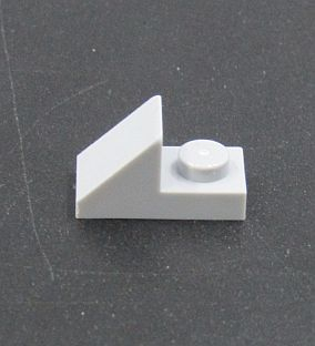 Lego destička speciální 1x2 - světle šedá - light bluish gray
