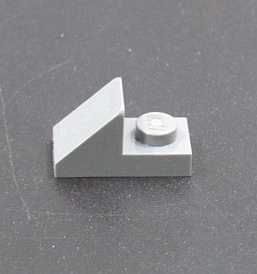 Lego destička speciální 1x2 - tmavě šedá - dark bluish gray