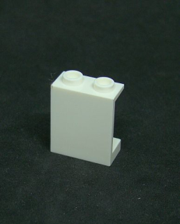 Lego panel 1x2x2 - bílý