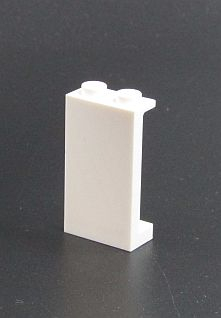 Lego Panel 1 x 2 x 3 - bílý