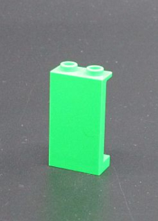 Lego Panel 1 x 2 x 3 - zelená - bright green