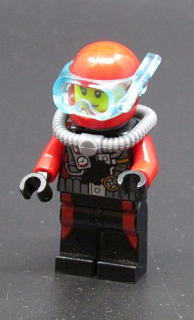 Lego figurka - potapěčka