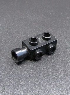 Lego kostička speciální 1 x 2 x 2/3 - černá