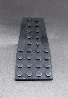 Lego destička klínová 4x9 - černá