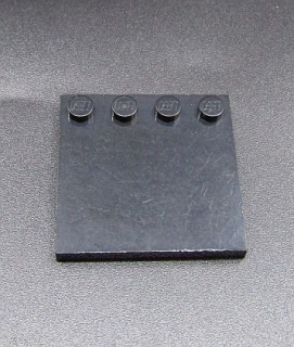 Lego destička 4x4 černá